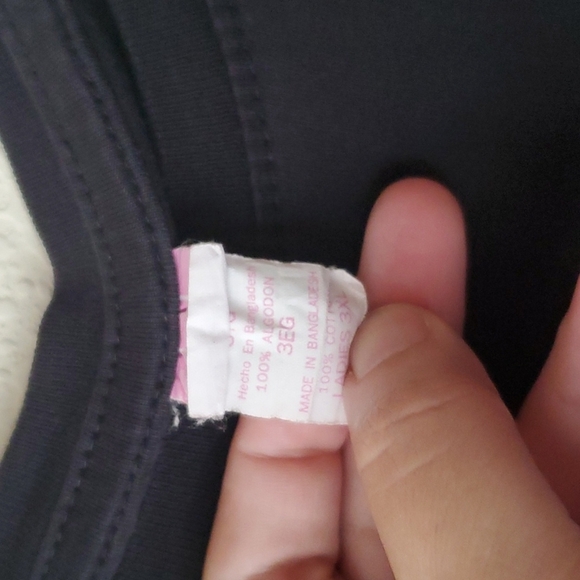 4/$20 Claims Adjuster female tshirt 3X faded black - Picture 3 of 8